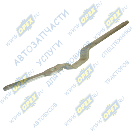 80В-1108350 Рукоятка управления подачи топлива, L=420, 1отв.ф14 МТЗ РУП